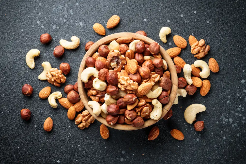 bowl of nuts